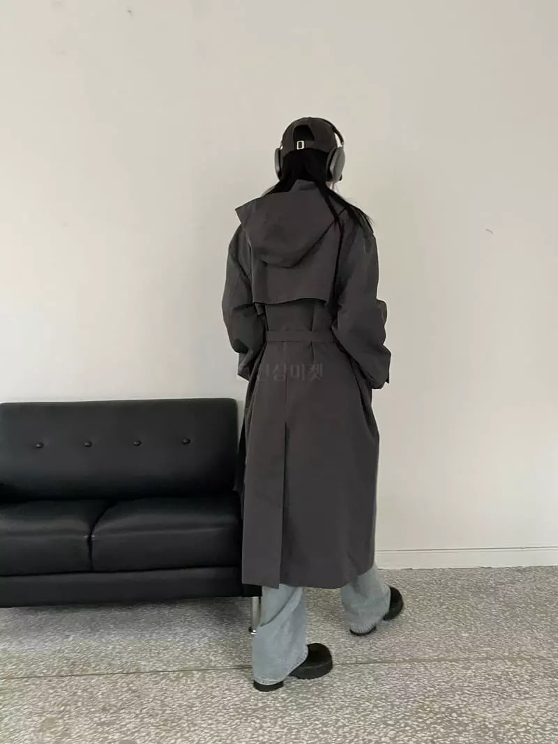 Kare - Korean Women Fashion - #womensfashion - Masion Hoody Coat - 11