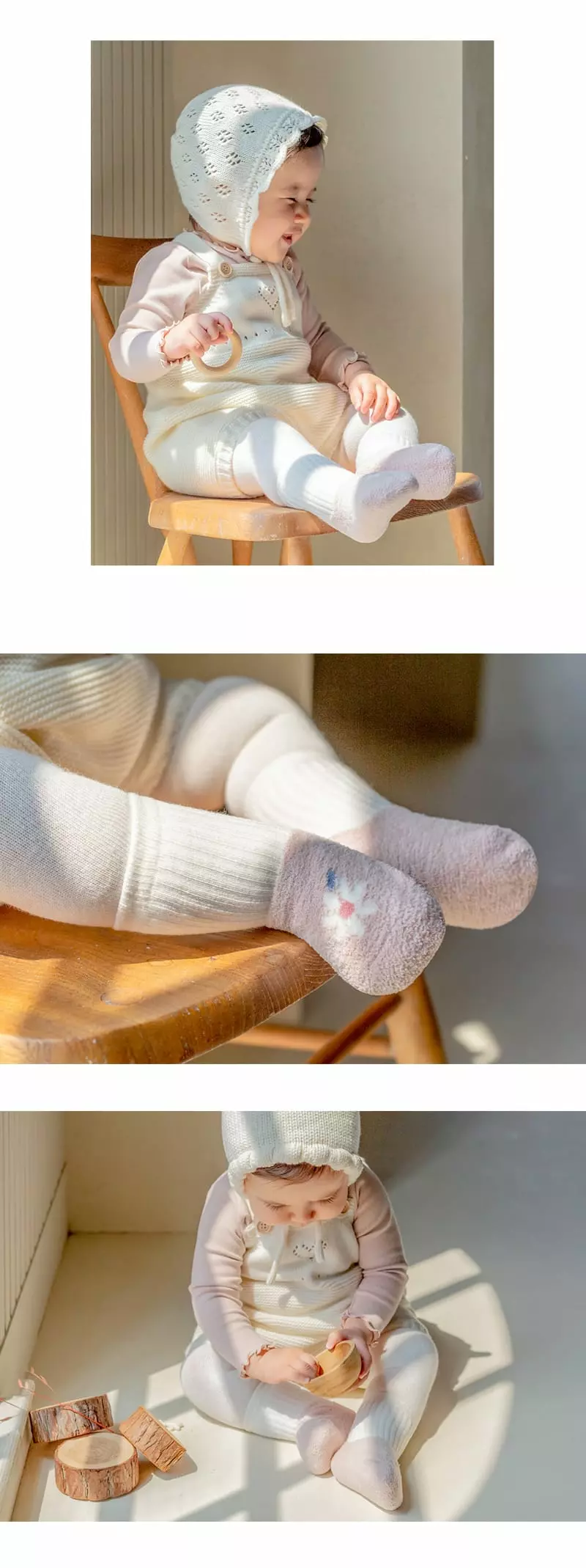 Kids Clara - Korean Baby Fashion - #babyboutique - May Bell Socks [set of 5] - 5