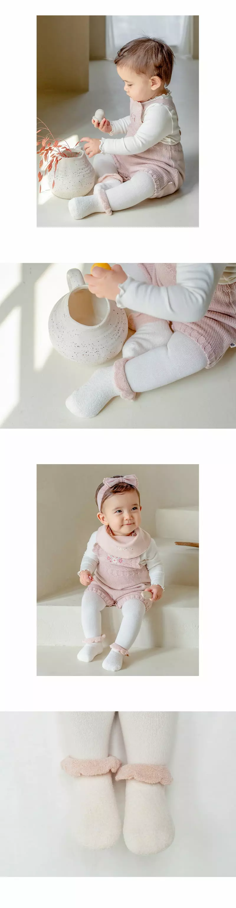 Kids Clara - Korean Baby Fashion - #babyfashion - Cie Frill Baby Socks [set of 5] - 5