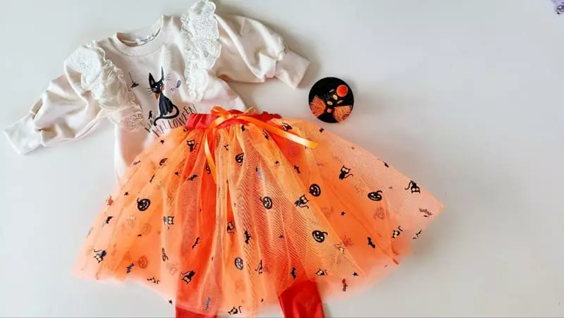 Kikimora - Korean Children Fashion - #Kfashion4kids - Halloween Skirt Leggings