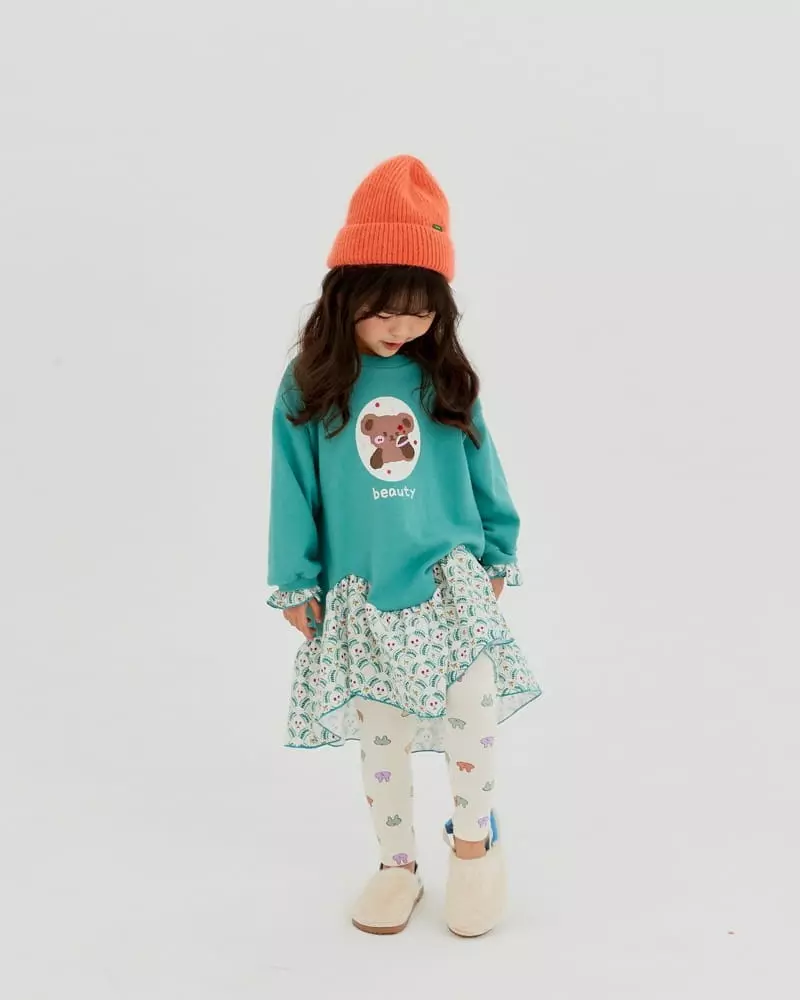 Kikimora - Korean Children Fashion - #Kfashion4kids - Beauty Bear One-piece - 11