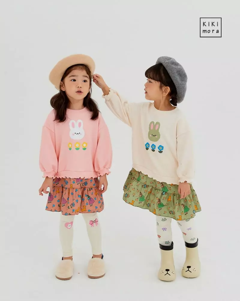 Kikimora - Korean Children Fashion - #Kfashion4kids - Garden Rabbit One-piece - 6