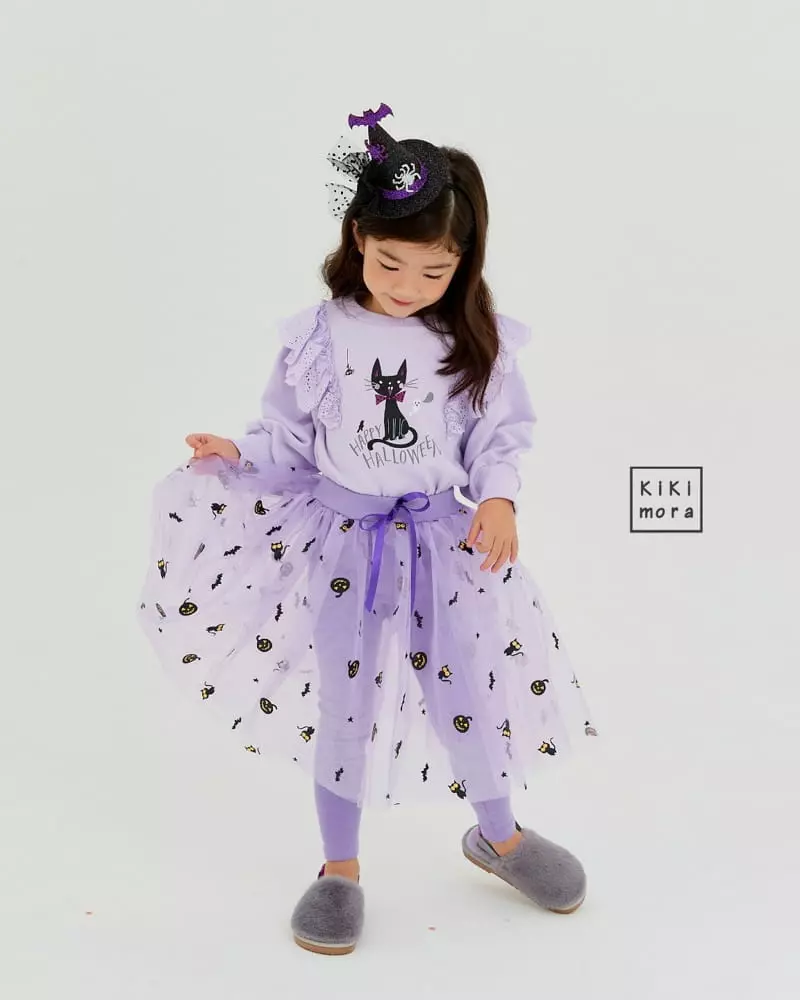 Kikimora - Korean Children Fashion - #childofig - Halloween Skirt Leggings - 9