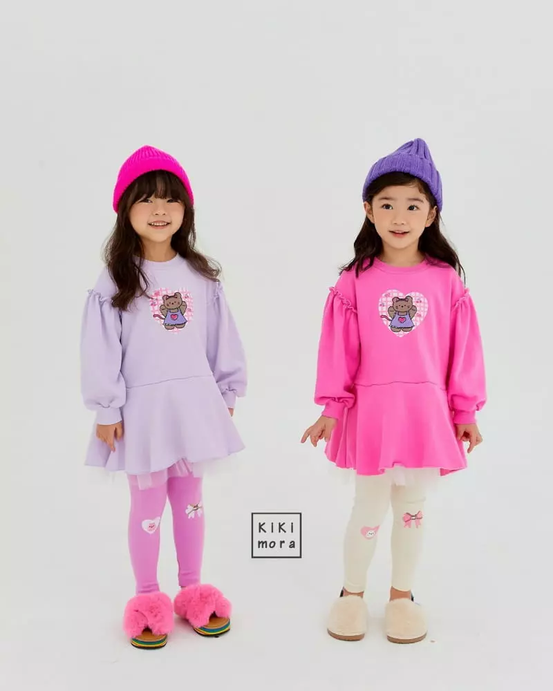 Kikimora - Korean Children Fashion - #stylishchildhood - Heart One-piece - 4