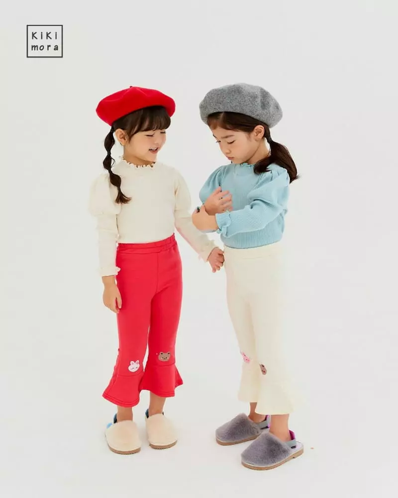 Kikimora - Korean Children Fashion - #prettylittlegirls - Purple Rib Tee - 4