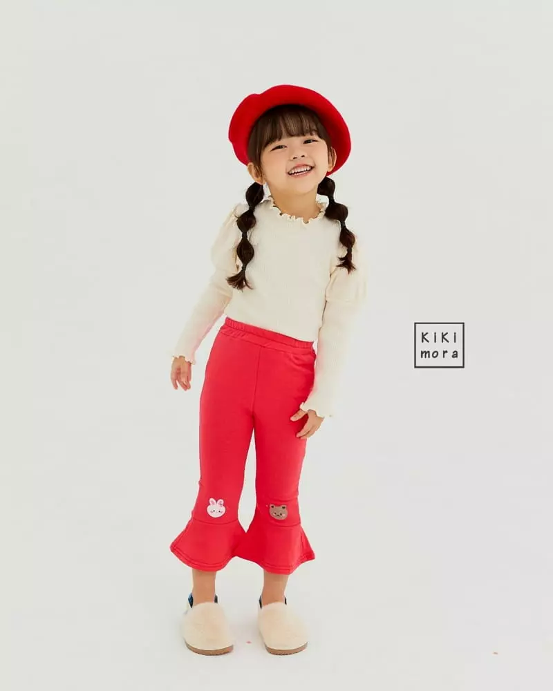 Kikimora - Korean Children Fashion - #childofig - Purple Rib Tee - 5