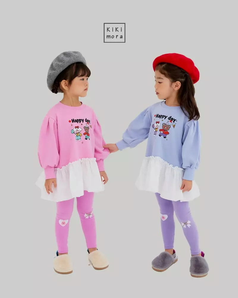 Kikimora - Korean Children Fashion - #childofig - Party Mini Long Tee - 3