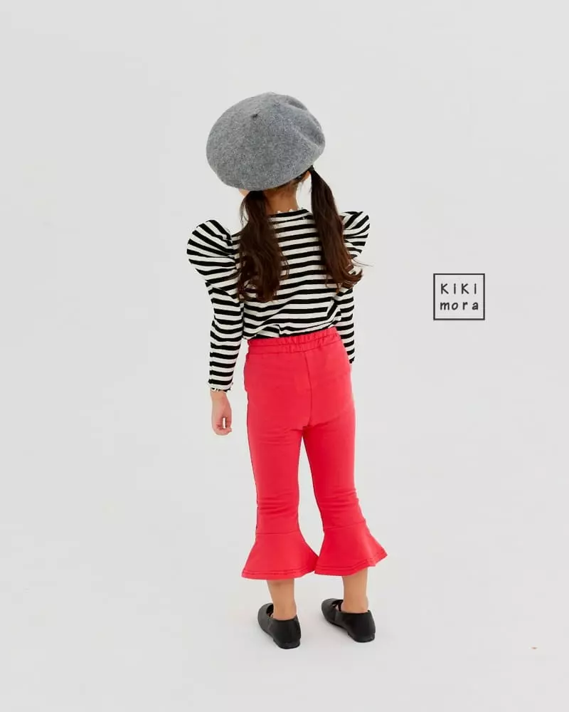 Kikimora - Korean Children Fashion - #childrensboutique - Edge Stripes Tee - 9