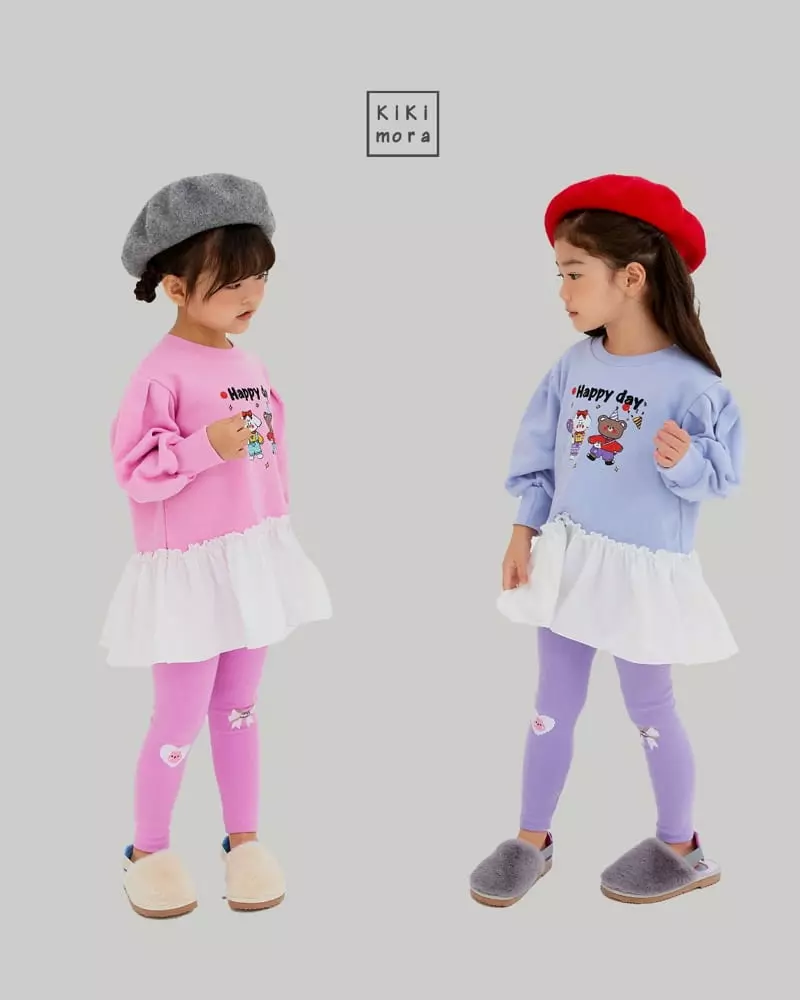 Kikimora - Korean Children Fashion - #childrensboutique - Party Mini Long Tee - 5