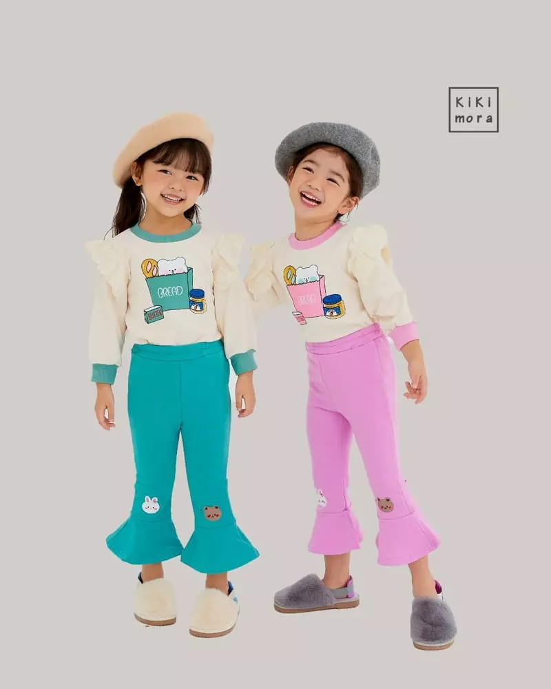 Kikimora - Korean Children Fashion - #designkidswear - Cute Bootscut Pants - 7