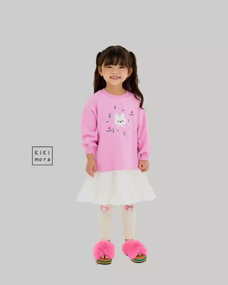 Kikimora - Korean Children Fashion - #childrensboutique - Honey Rabbit One-piece - 4