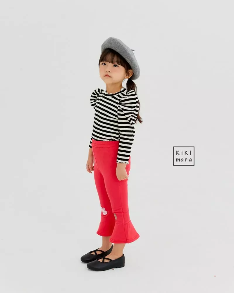 Kikimora - Korean Children Fashion - #designkidswear - Edge Stripes Tee - 10