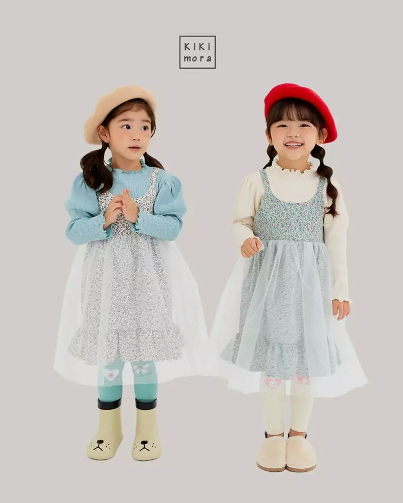 Kikimora - Korean Children Fashion - #discoveringself - Small Flower One-piece - 2
