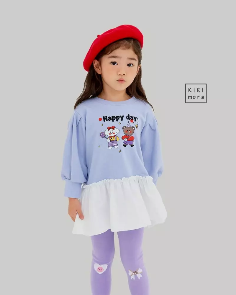 Kikimora - Korean Children Fashion - #discoveringself - Party Mini Long Tee - 7