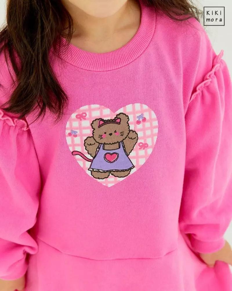 Kikimora - Korean Children Fashion - #fashionkids - Heart One-piece - 8