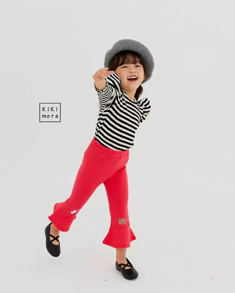Kikimora - Korean Children Fashion - #fashionkids - Edge Stripes Tee - 12