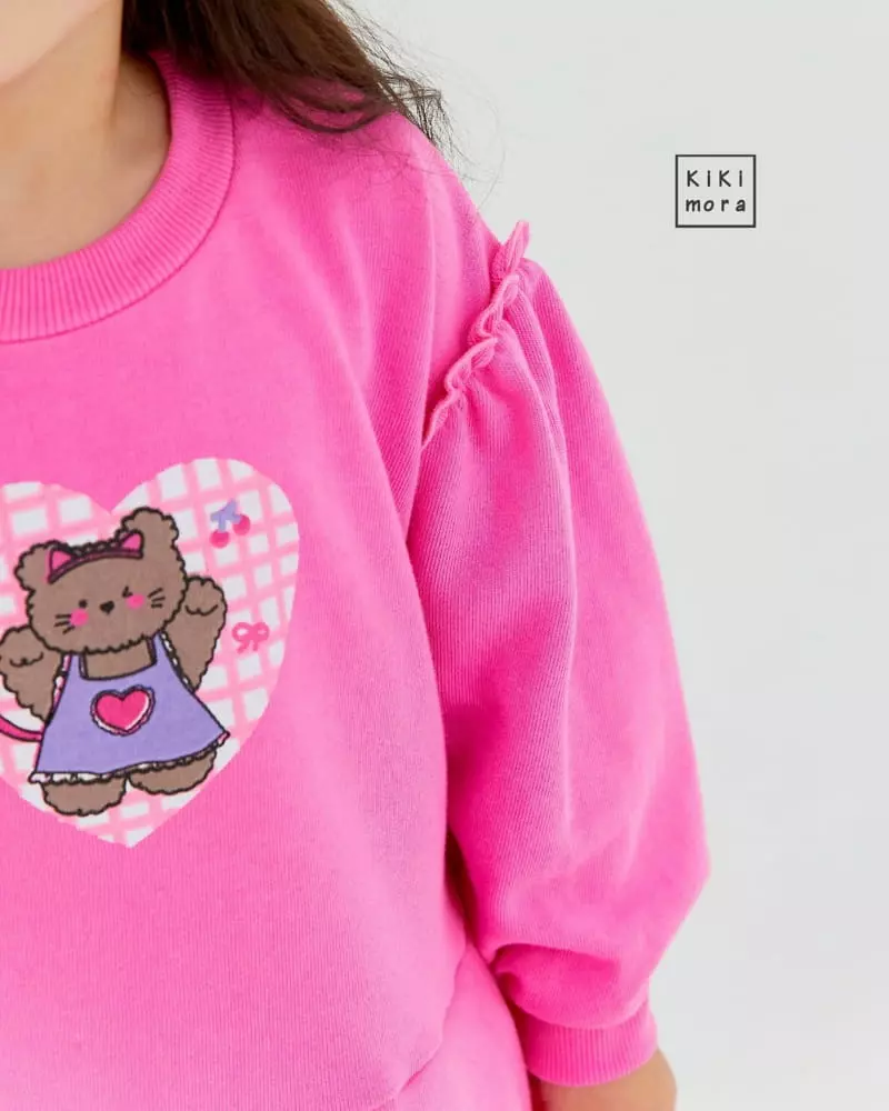 Kikimora - Korean Children Fashion - #kidsshorts - Heart One-piece - 9