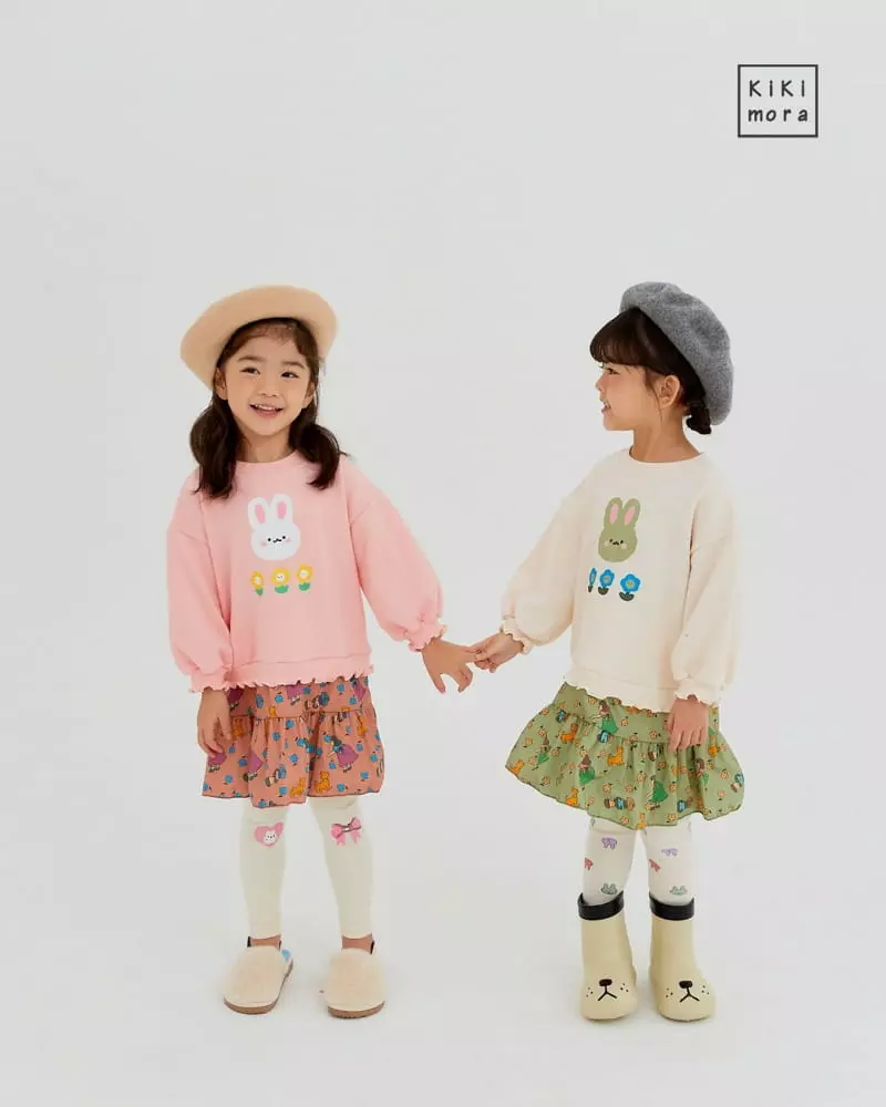 Kikimora - Korean Children Fashion - #kidsshorts - Garden Rabbit One-piece - 3