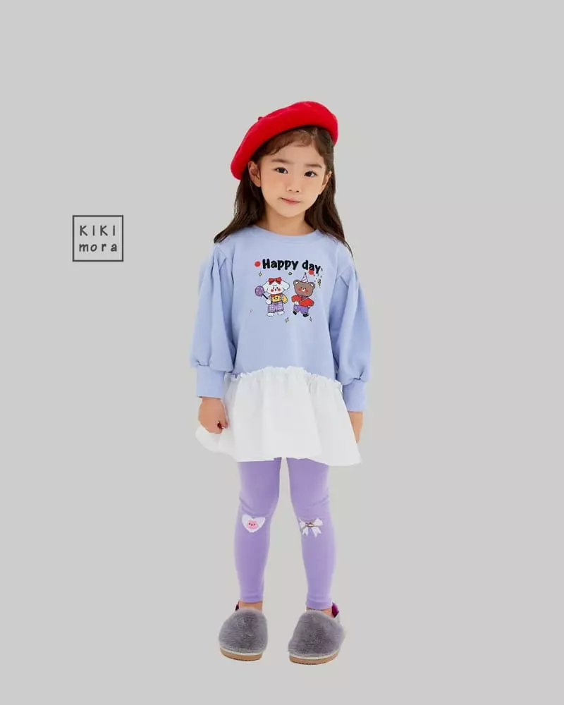Kikimora - Korean Children Fashion - #kidsshorts - Party Mini Long Tee - 9