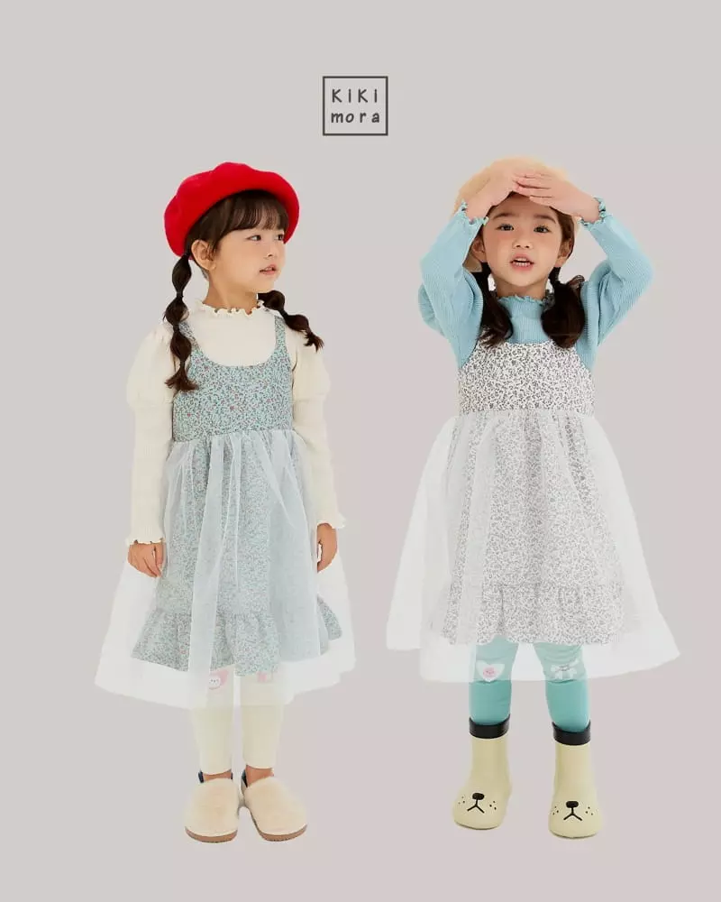 Kikimora - Korean Children Fashion - #kidsstore - Small Flower One-piece - 5