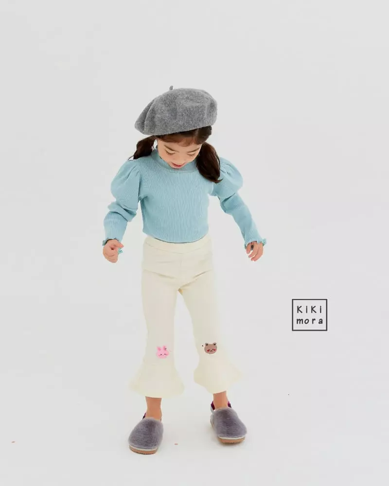 Kikimora - Korean Children Fashion - #kidsstore - Purple Rib Tee - 11