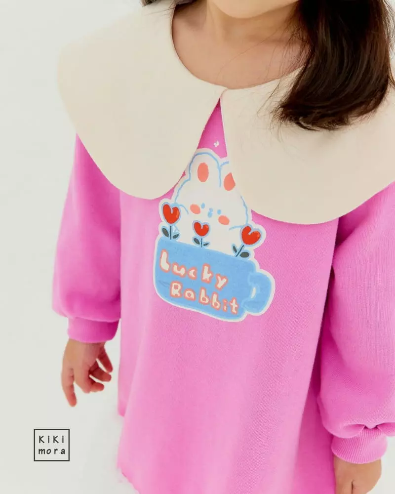 Kikimora - Korean Children Fashion - #kidzfashiontrend - Lovely Rabbit Sha One-piece - 8