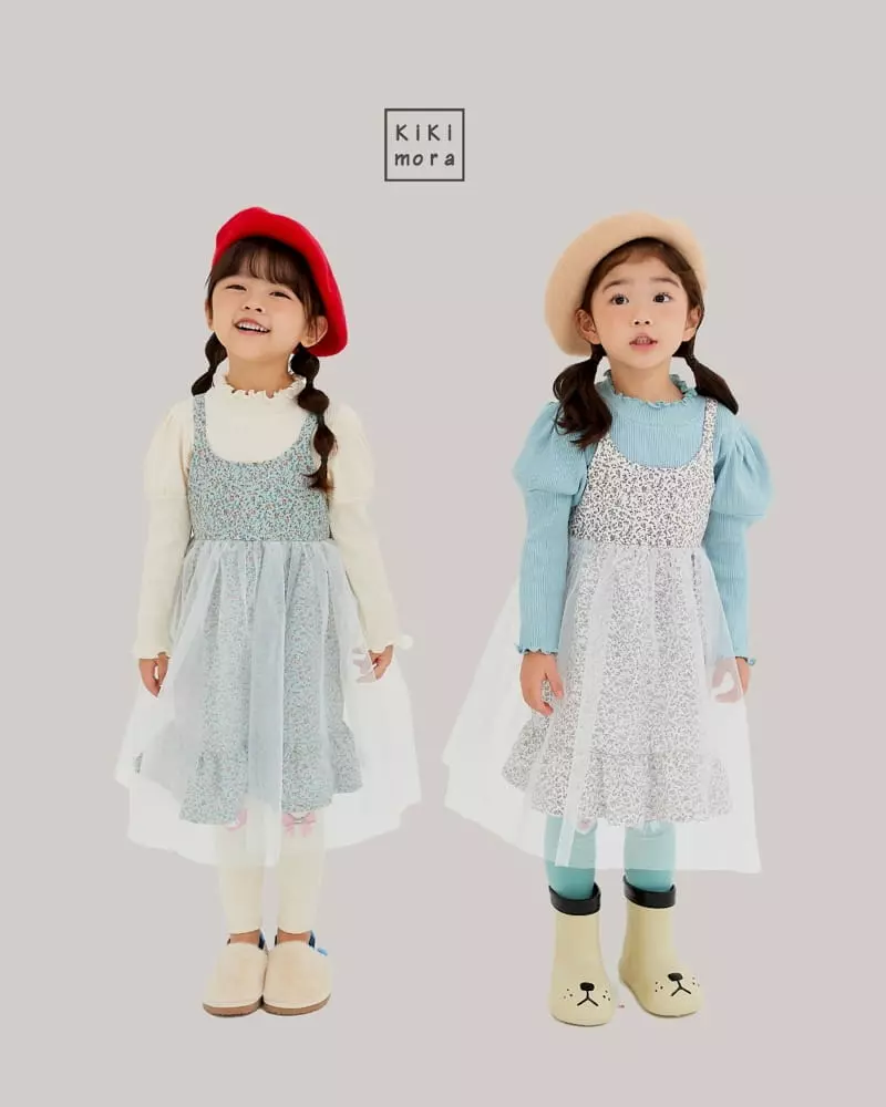 Kikimora - Korean Children Fashion - #kidzfashiontrend - Small Flower One-piece - 6