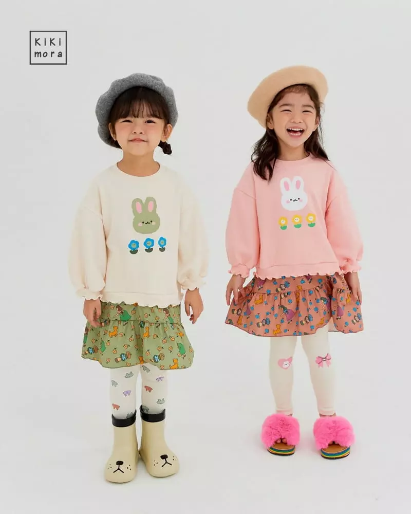 Kikimora - Korean Children Fashion - #kidzfashiontrend - Garden Rabbit One-piece - 5