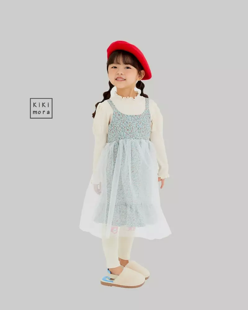 Kikimora - Korean Children Fashion - #littlefashionista - Small Flower One-piece - 8