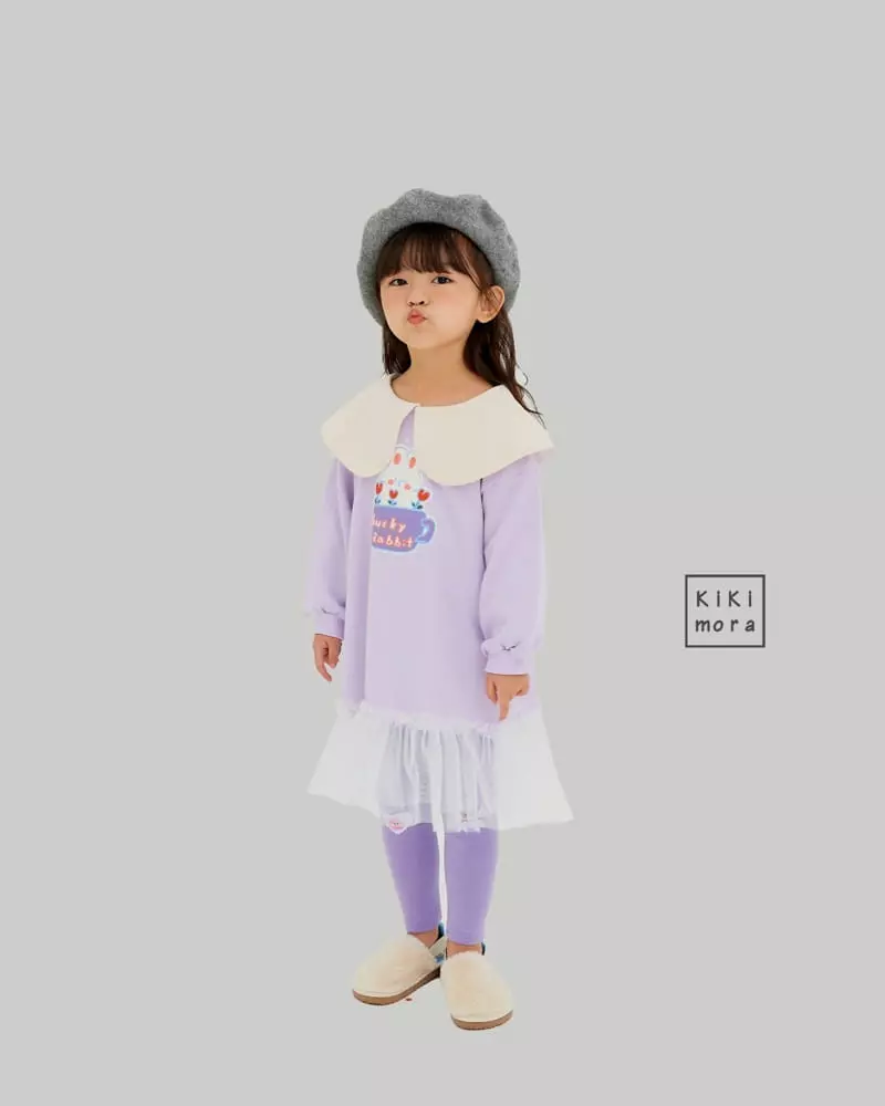 Kikimora - Korean Children Fashion - #magicofchildhood - Lovely Rabbit Sha One-piece - 11