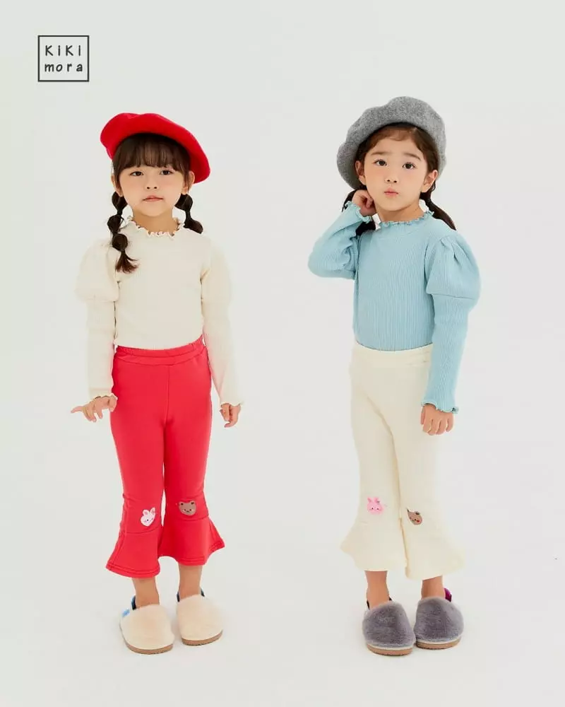 Kikimora - Korean Children Fashion - #magicofchildhood - Purple Rib Tee