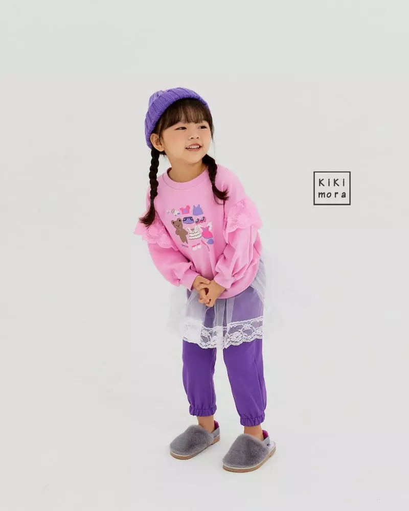 Kikimora - Korean Children Fashion - #minifashionista - Lace Sha Pants - 3