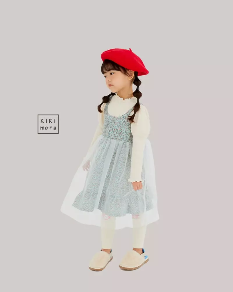 Kikimora - Korean Children Fashion - #minifashionista - Small Flower One-piece - 10
