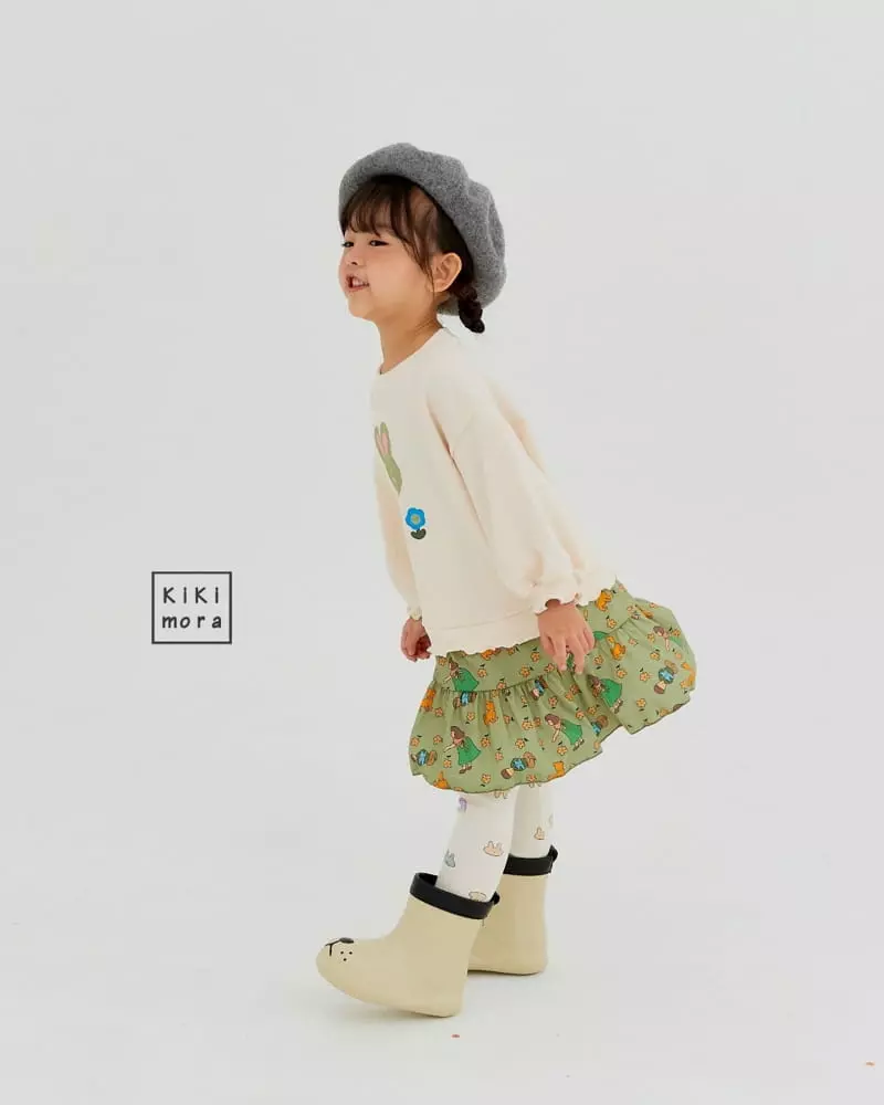 Kikimora - Korean Children Fashion - #minifashionista - Garden Rabbit One-piece - 9