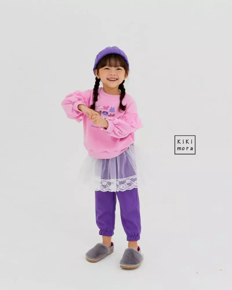 Kikimora - Korean Children Fashion - #minifashionista - Lace Sha Pants - 4