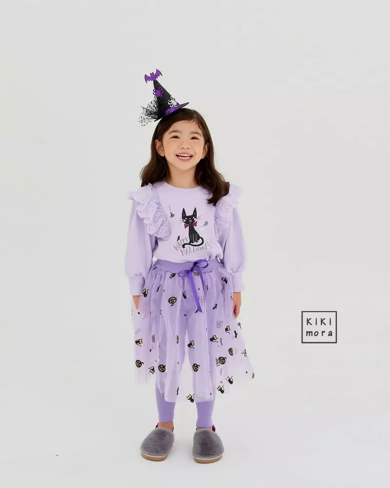 Kikimora - Korean Children Fashion - #stylishchildhood - Halloween Skirt Leggings - 8