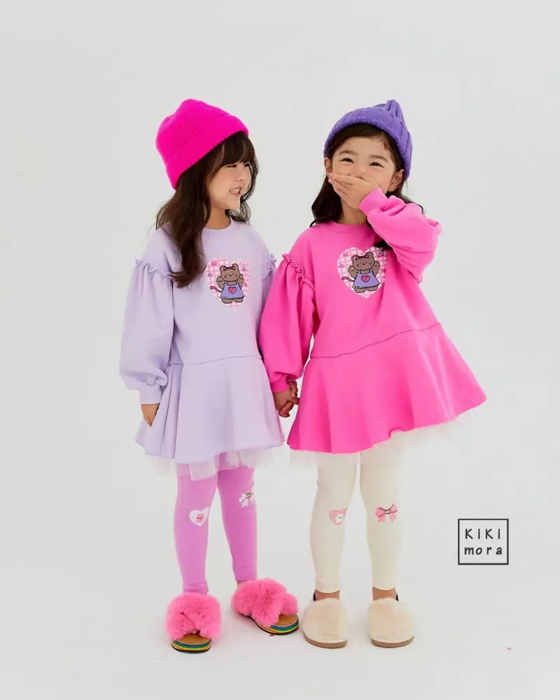 Kikimora - Korean Children Fashion - #todddlerfashion - Heart One-piece