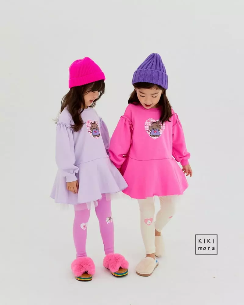 Kikimora - Korean Children Fashion - #toddlerclothing - Heart One-piece - 2