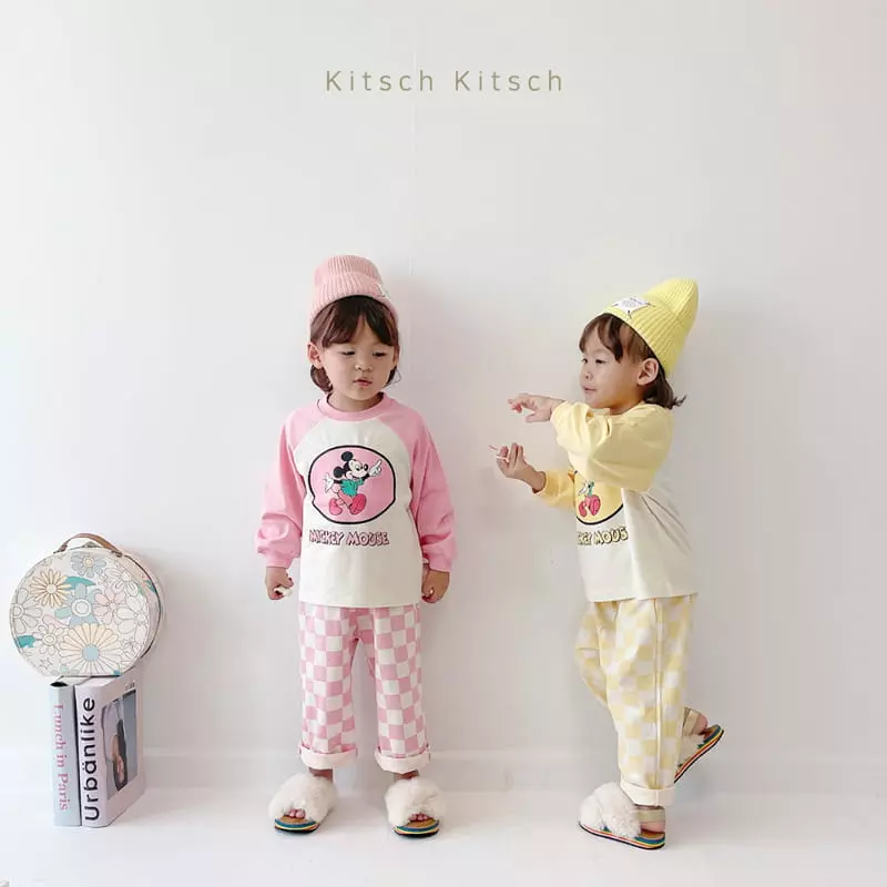 Kitsch Kitsch - Korean Children Fashion - #childofig - Micky Naglan Top Bottom Set - 6