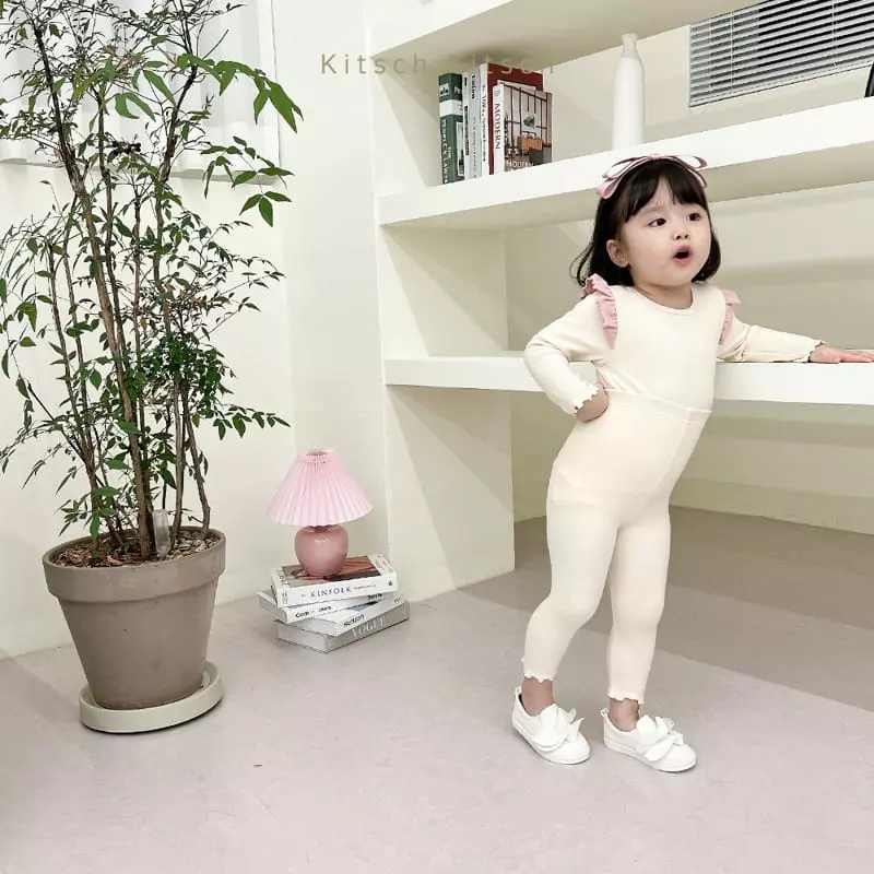 Kitsch Kitsch - Korean Children Fashion - #designkidswear - Lovely Frill Easywear - 4
