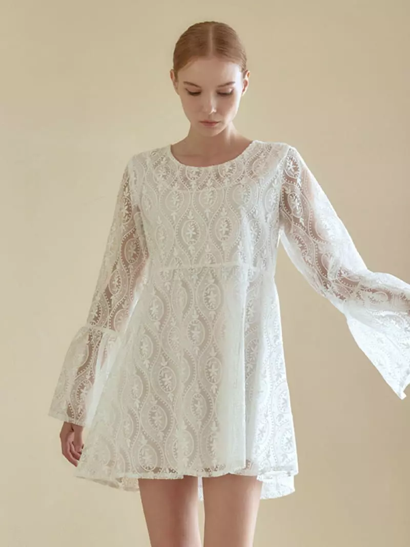 Kkonju - Korean Women Fashion - #momslook - Shine Mini One-piece - 10