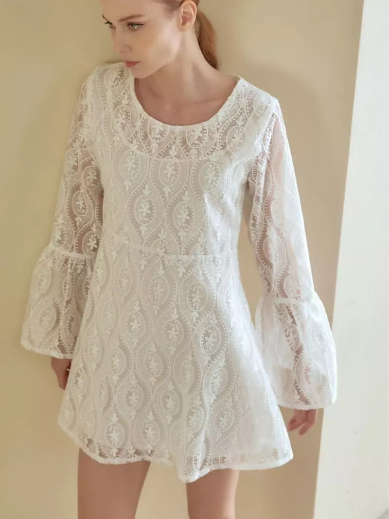 Kkonju - Korean Women Fashion - #momslook - Shine Mini One-piece - 6
