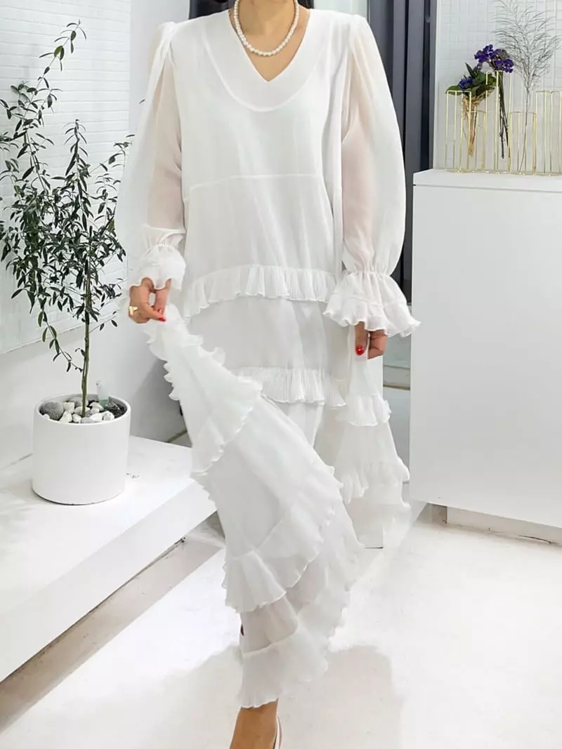 Kkonju - Korean Women Fashion - #momslook - Mago J One-pice - 8