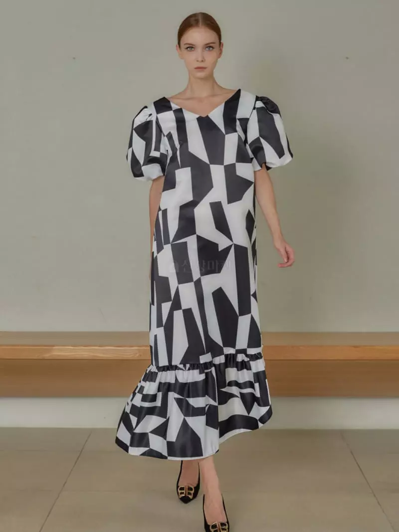 Kkonju - Korean Women Fashion - #restrostyle - Pop One-pice - 6