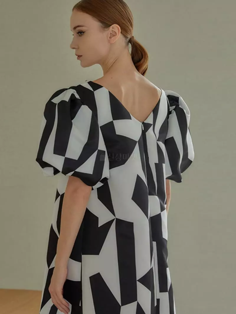 Kkonju - Korean Women Fashion - #vintageinspired - Pop One-pice - 4