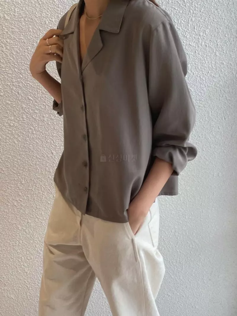 Knock - Korean Women Fashion - #momslook - Tery Blouse - 2