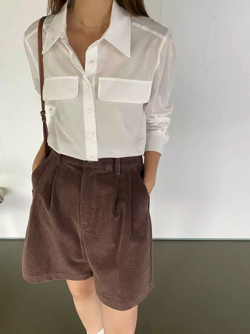 Knock - Korean Women Fashion - #momslook - Pocket Blouse - 7