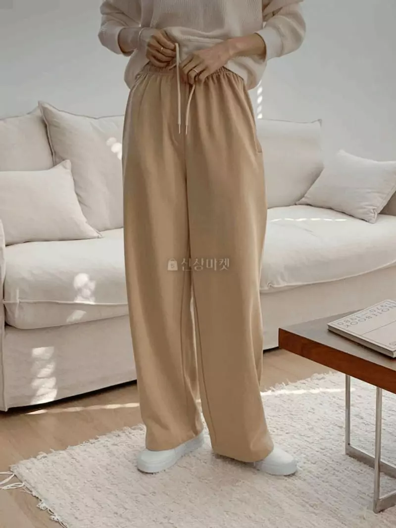 Knock - Korean Women Fashion - #momslook - Terry Pants