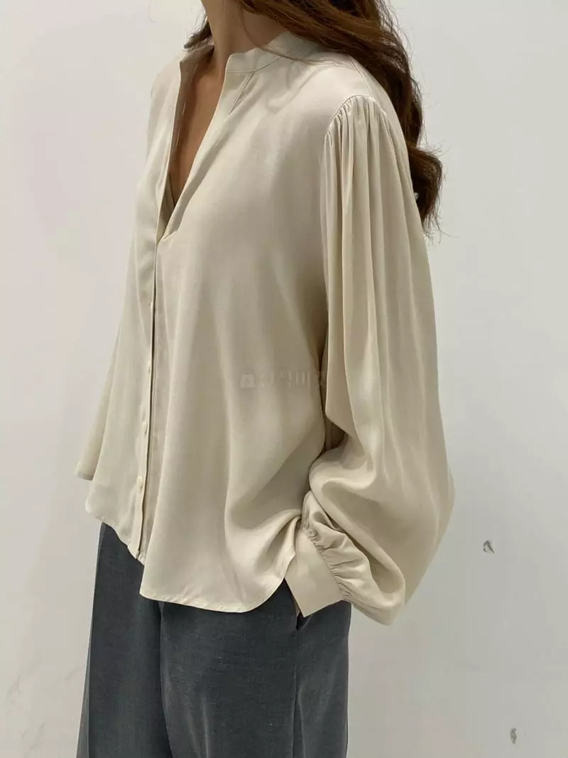 Knock - Korean Women Fashion - #momslook - Shelly Blouse - 5