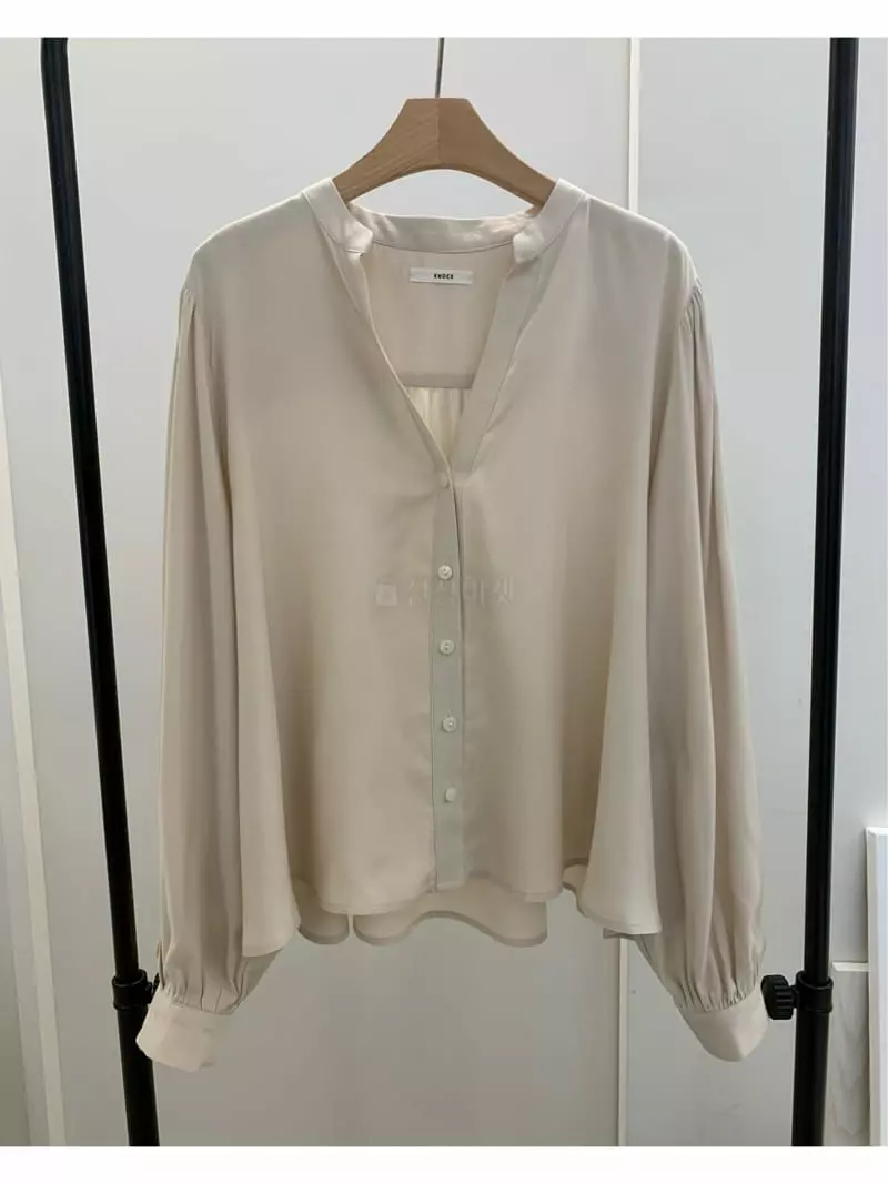 Knock - Korean Women Fashion - #momslook - Shelly Blouse - 7